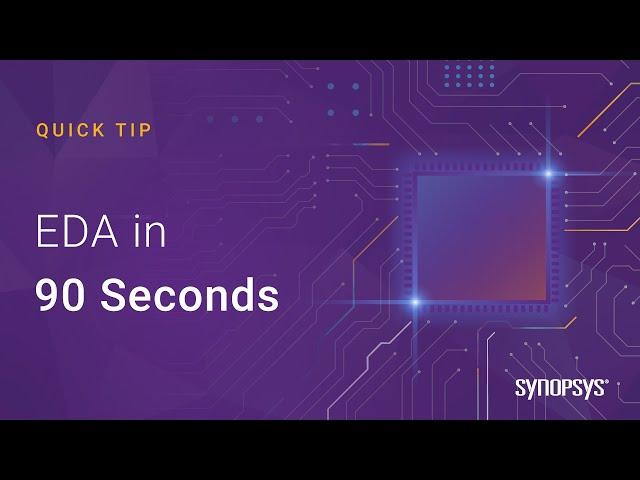 EDA (Electronic Design Automation) Explained in 90 Seconds  | Synopsys