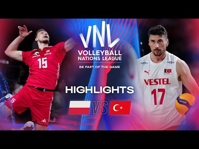  POL vs.  TUR - Highlights | Week 2 | Men's VNL 2024