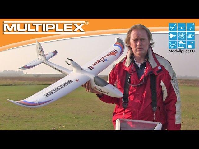 EASYSTAR II MULTIPLEX RC GLIDER VIDEO TESTREPORT "FLUGBERICHT" TESTBERICHT RC ELAPOR MODEL TEST