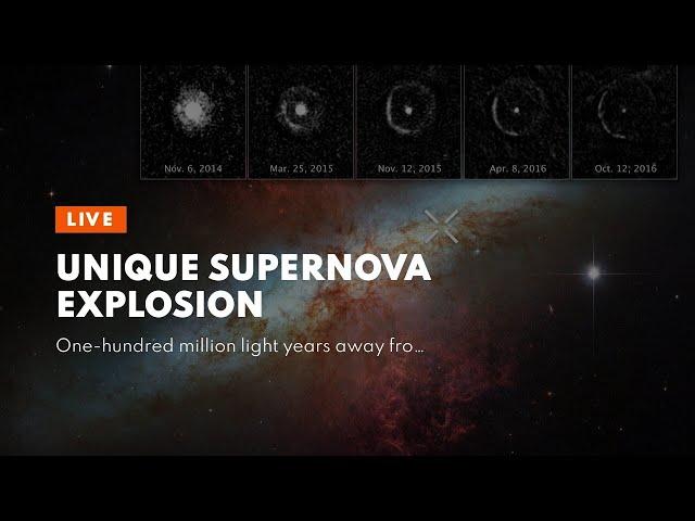 Unique supernova explosion