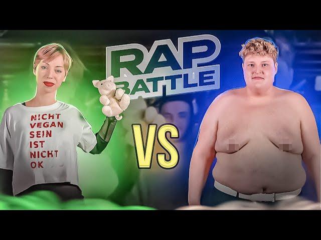 MILITANTE VEGANERIN vs. EHRENMANNRIUS (RAPBATTLE) grün