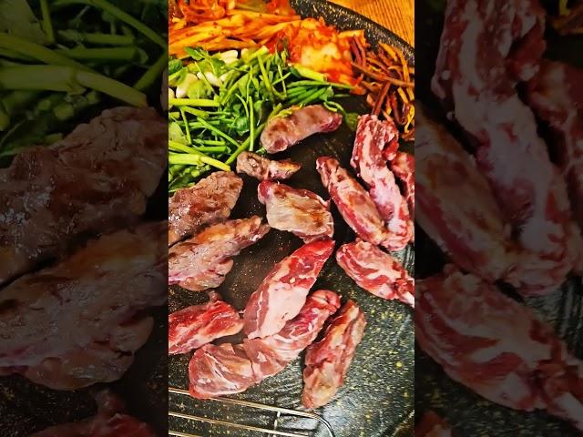 #모임중#점심#솥뚜껑소갈비살