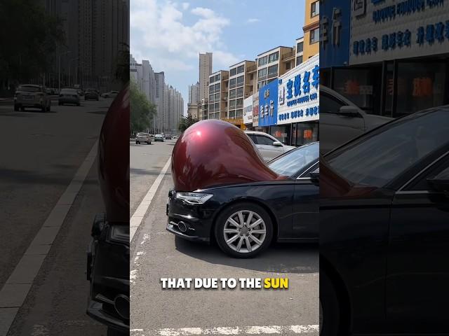 Balloons on Cars in China 