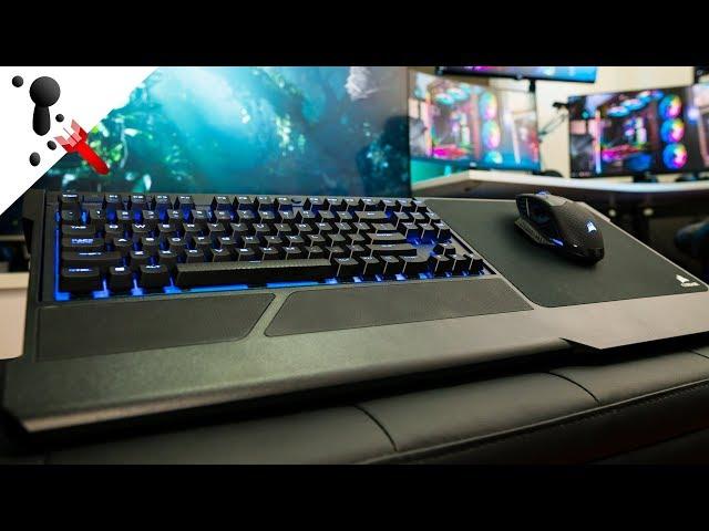 Corsair Wireless K63 Lapboard and Dark Core Review (Casual Gaming & Work)