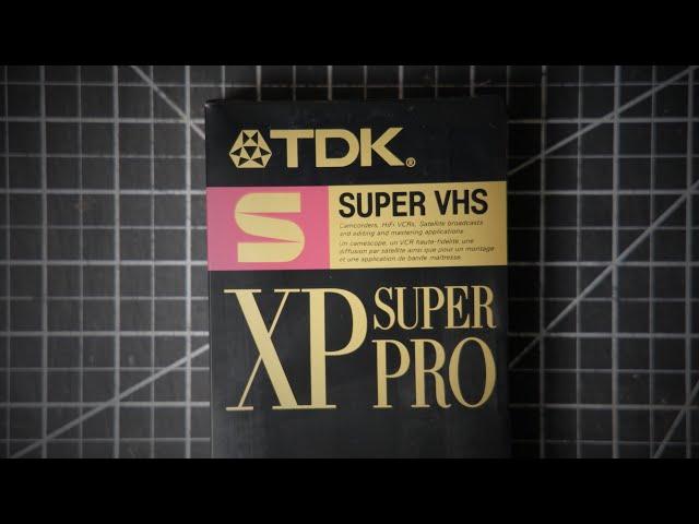 TDK VHS Tape Unboxing and S-VHS Hifi comparison