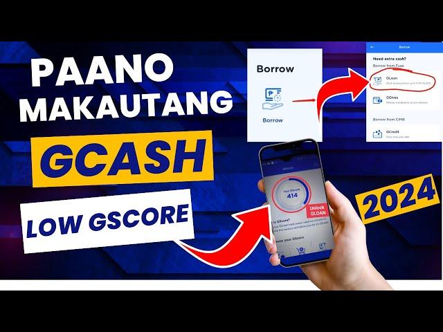 PAANO MANGUTANG OR MAG LOAN SA GCASH - HOW TO LOAN GCASH cedricvlogchannel