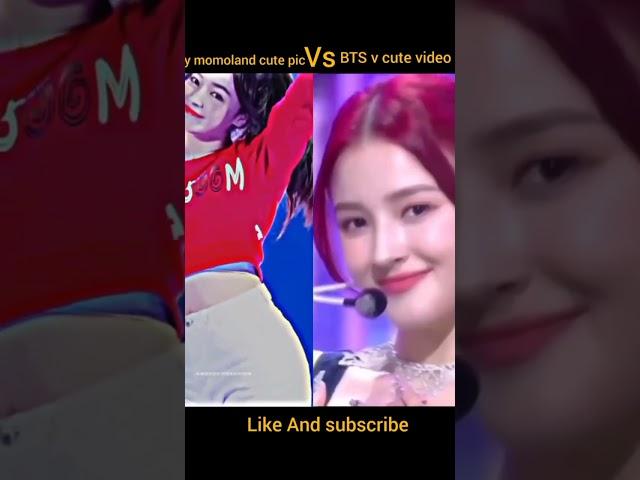 BTS v cute Kimtaehyung dance Nancy momoland dance #tiktok #tiktokbts #nancy#nancytiktok#bts#v#viral