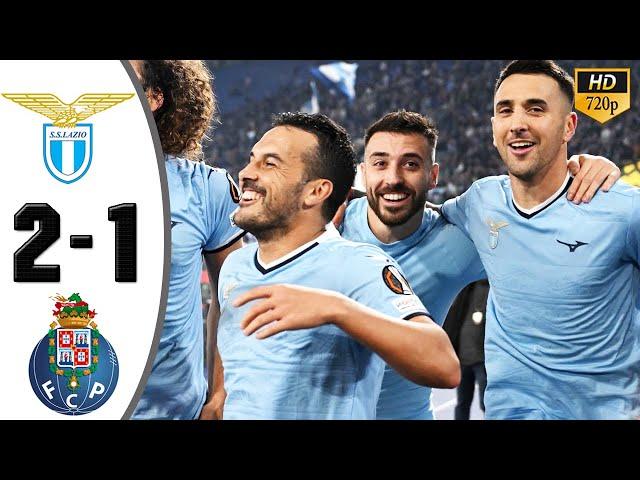 Lazio vs Porto 2-1 Highlights & All Goals 2024 HD