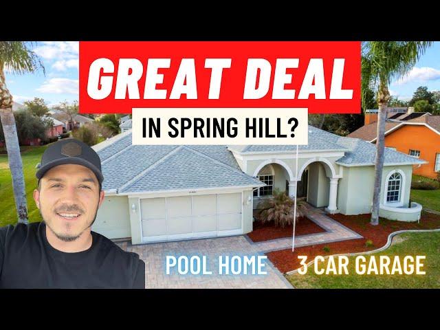 Is This a Good Deal? | Spring Hill, FL Pool Home