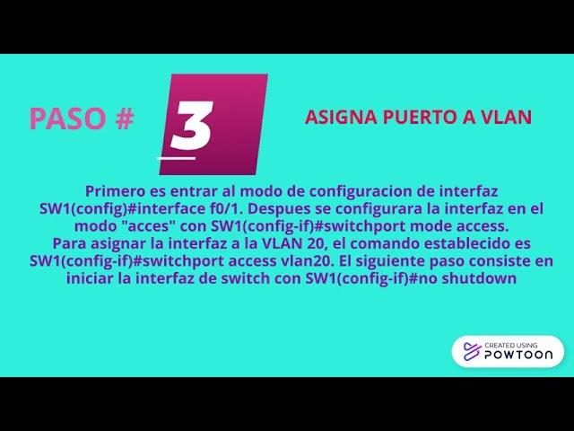 CONFIGURACION DE UNA VLAN-SANDRA PROCOPIO GUZMAN