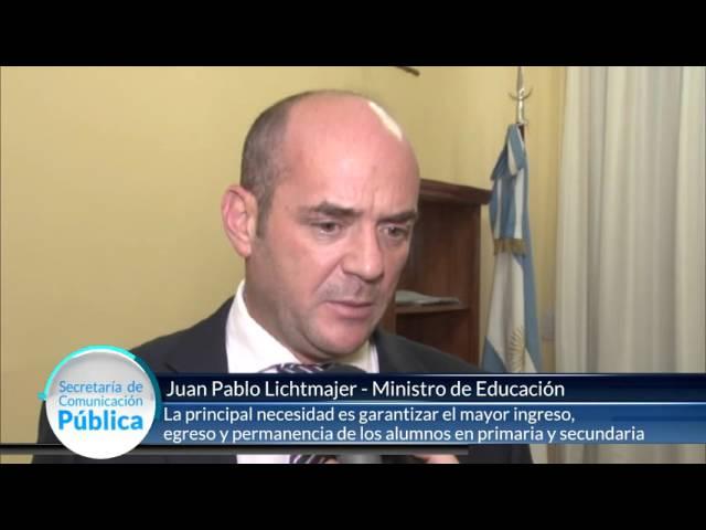 Lichtmajer recibió al secretario de Gestión Educativa de la Nación - Gobierno de Tucumán