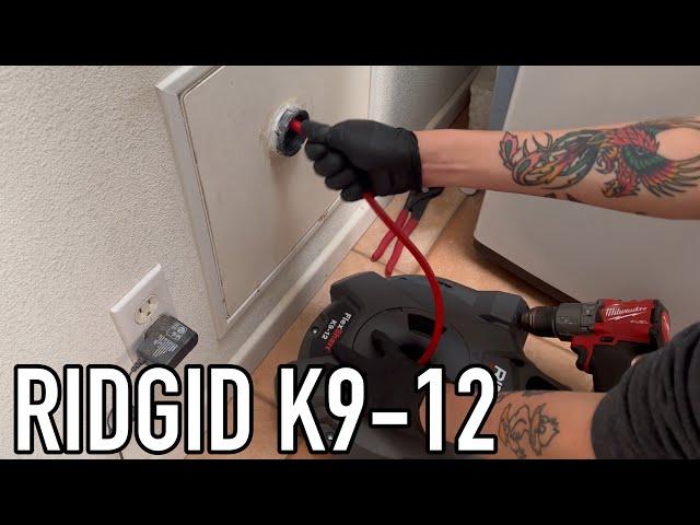 Is This The Best Residential Drain Cleaning Machine? RIDGID K9-12 FlexShaft Review