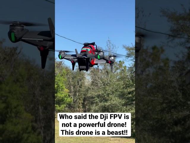 Dji FPV drone is such a powerful machine | 0-93mph in seconds #dji #djifpv #djifpvdrone #fpvdrone