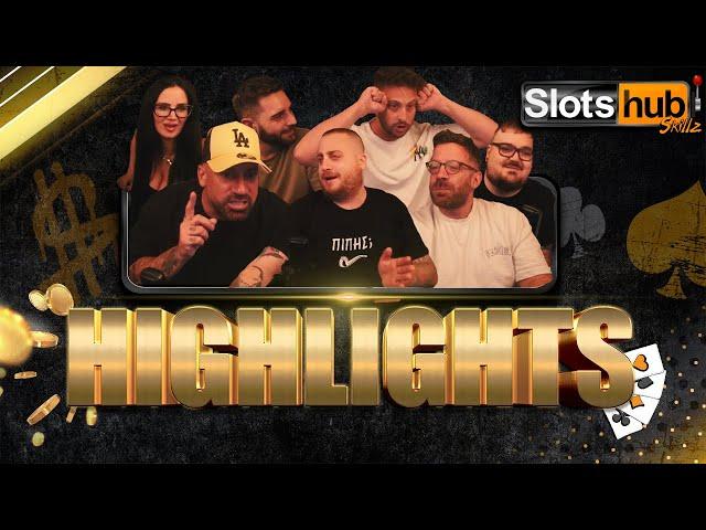 Slotshub Skillz Big Wins & funny moments | Κοντόπας πιάνει ΔΙΠΛΟ GRAND & Χταπ vs Ιδιοκτήτης σπιτιού!