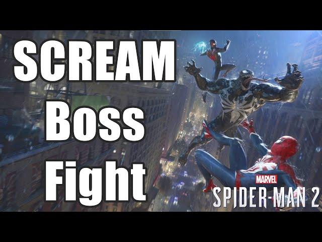 Marvel's Spider-Man 2 SCREAM Boss Fight Full Gameplay