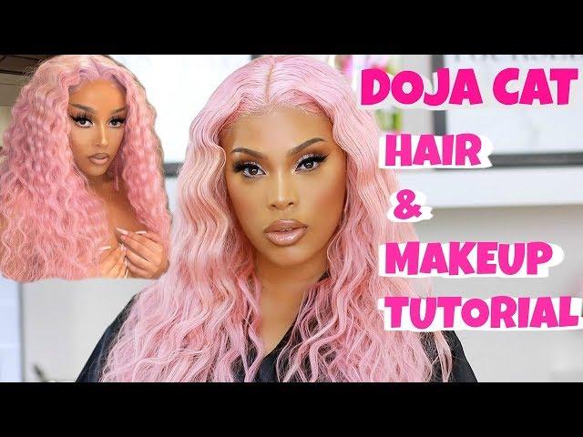 DOJA CAT INSPIRED HAIR & MAKEUP TUTORIAL