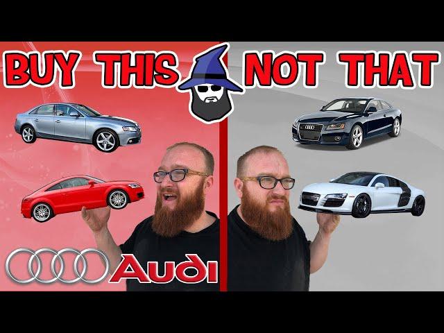 The CAR WIZARD shares the top AUDI cars TO Buy & NOT to Buy