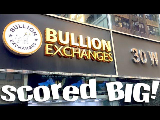 I’m in New York! … Oops I DID it AGAIN! @Bullionexchanges vintage silvers