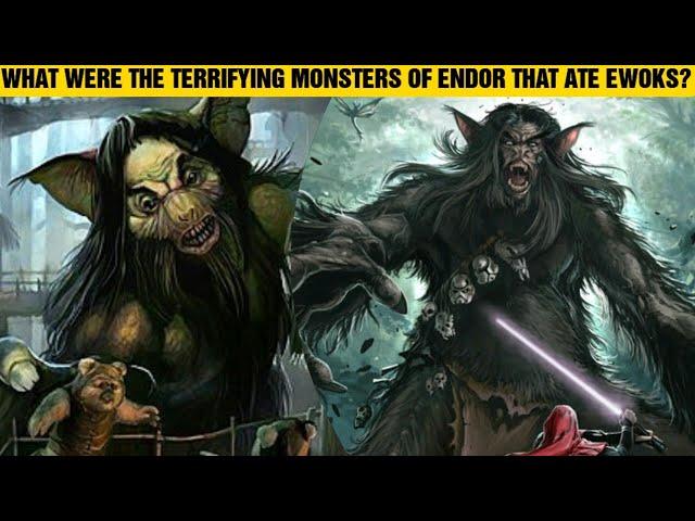 What Were The Terrifying Monsters That Ate Ewoks? #shorts