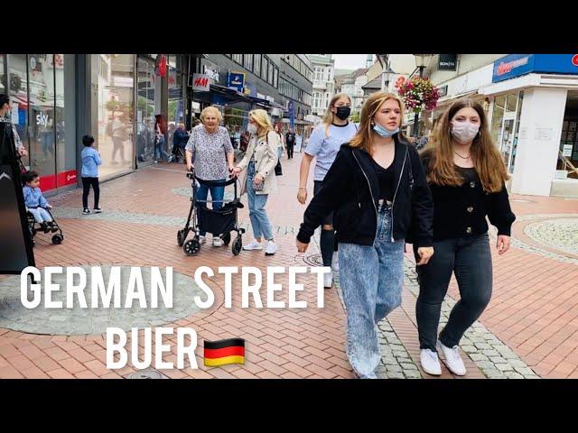 GERMAN STREET BUER WALKING     EUROPE || Mubee AfriDi ||