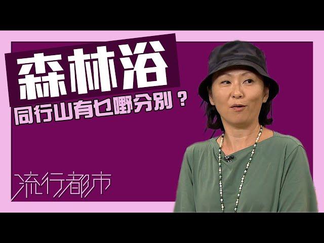 流行都市｜森林浴同行山有乜嘢分別？｜森林浴｜行山｜養生