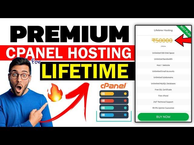 Premium Cpanel Hosting Biggest Loot Almost Free | Unlimited Premium Cpanel Hosting (Fake)