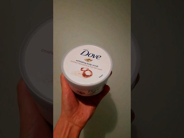 dove body scrub review 