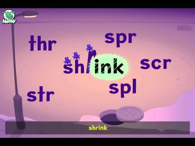 Nessy Reading Strategy | Gang of 3 | Sound of 3 Consonants | Learn to Read
