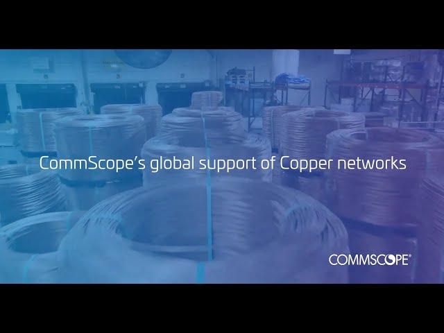 CommScope's Global Support Of Copper Networks (Portuguese Subtitles)