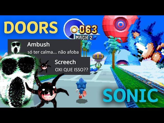 DOORS jogam SONIC (doors no discord)