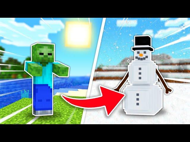 Ich habe Minecraft Mobs als Weihnachts Figuren neu erstellt