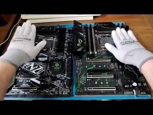 Huananzhi X99-F8 (v5.0) против Machinist X99 MR9S (v6.0) | Сравнение материнских плат