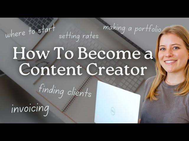 The Ultimate Guide to Becoming a Full-Time Content Creator in 2024