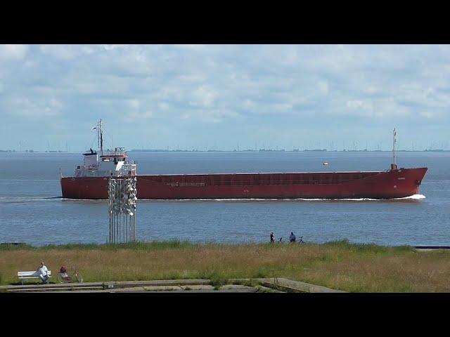 HENRIKE   General Cargo Ship   Flag: Germany   GT: 2316  DWT: 3171  90 x 12 m Year Built: 2000