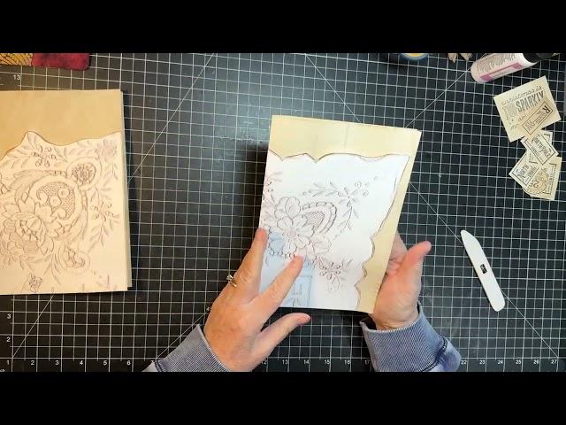 Craft with Me! - Tim Holtz Christmas Journal!