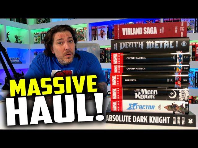 OMNIBUS HAUL | Vinland Saga | Dark Nights Death Metal | Captain America and MORE!