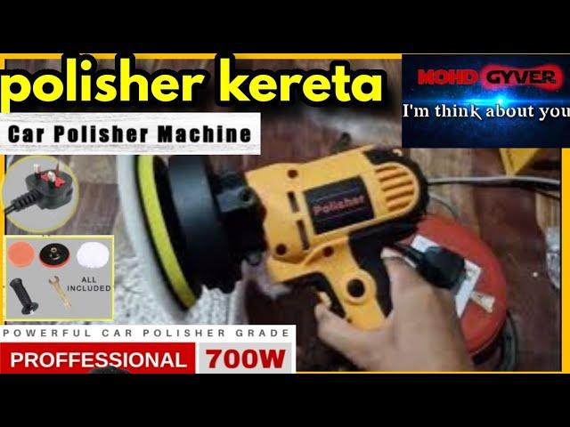 Unboxing: Variable Speed Waxing Machine 5"Buffer Sander 700W Electric Car Polisher
