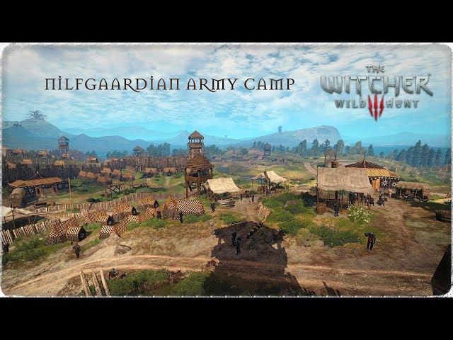 Witcher 3: Nilfgaardian Army Camp  | 1 Hour version | Battle Music | || HD