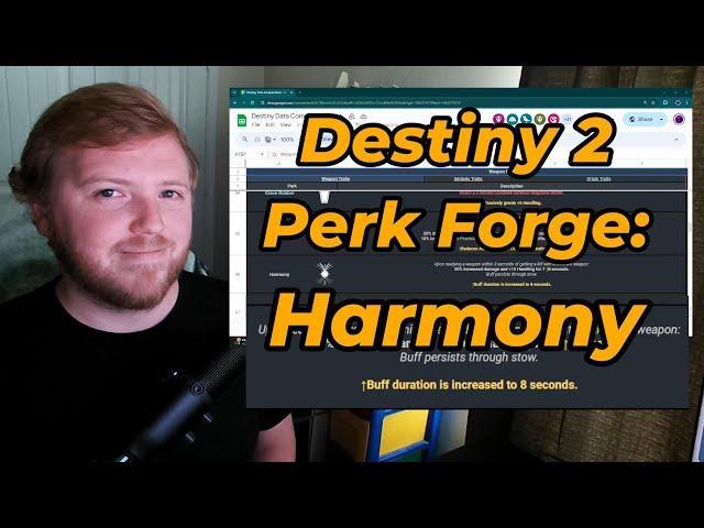 'Harmony' Perk Forge Series | Destiny 2