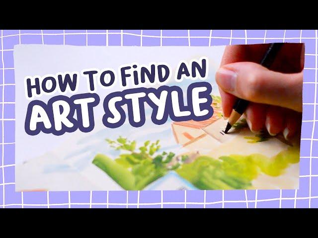 Lets Talk About Art Style! | Paint in my sketchbook with me 