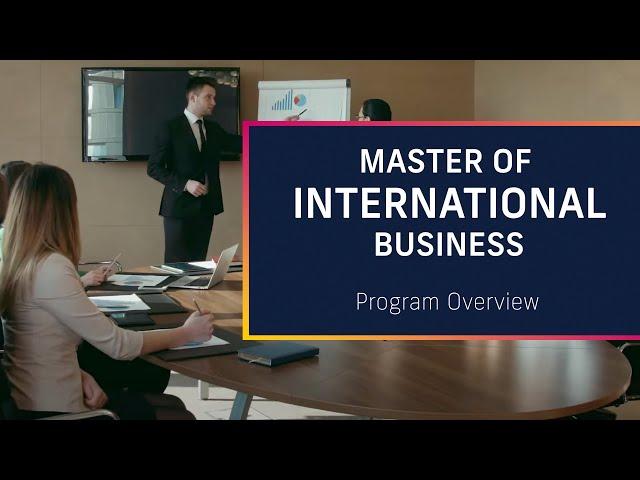 FIU’s Master of International Business (MIB): Program Overview