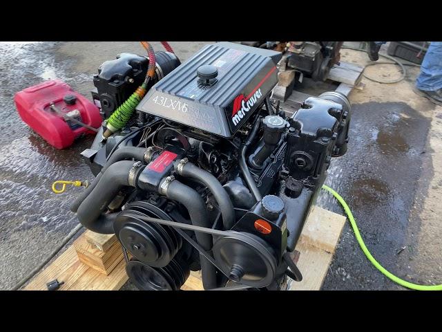 MerCruiser 4.3L V6 Alpha One Running