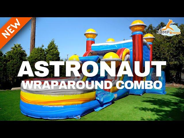 NEW Astronaut Inflatable JumpOrange Wraparound Combo