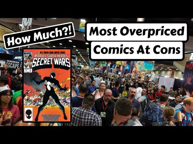 The Most Overpriced Comic Books At Comic Cons!