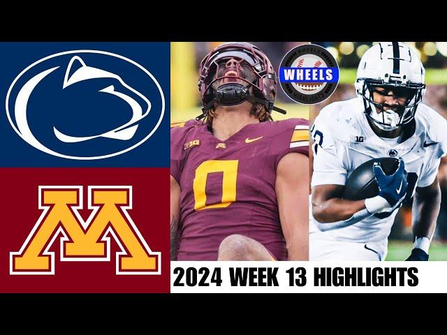 #4 Penn State vs Minnesota (Great Game!) | Full Game Highlights | 2024 College Football Highlights