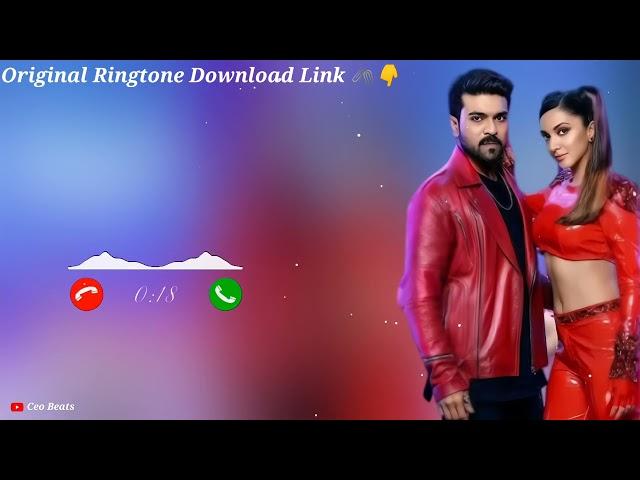 Game Changer Movie Dhop Song Ringtone - Viral Ringtone Trending Ringtone || No Copyright || 