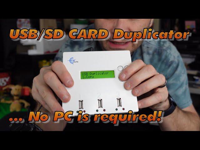 Stand Alone USB/SD Card Duplicator! No PC required!