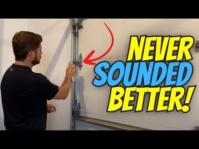 Garage Door Noise? Easy DIY Method To Fix Noisy Garage Door!