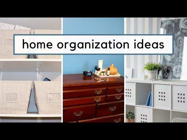 Simple Home Organization Ideas | My Organized House Tour