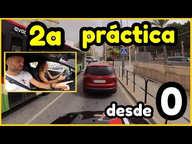 Una ALUMNA se ENFRENTA a su SEGUNDA práctica de CONDUCIR
